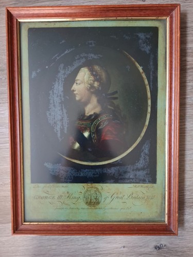 King george iii wood framed - king,