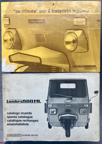 Vintage 1969 innocenti lambro - vintage,