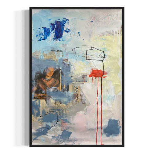 Original mixed media - original, abstract