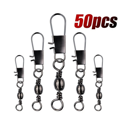 Rolling fishing swivels - 50,