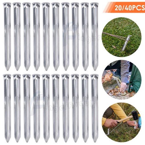 Metal tent peg 22cm long - metal,