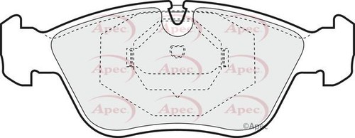 Apec front brake pad - apec,