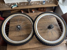 Araya BMX Wheels Rims Suntour Hubs Tyres Old School BMX Aero Pro Japan 20x1.75