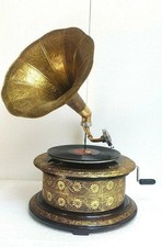 Antique HMV Gramophone Fully