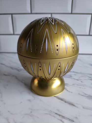 Light gold globe - up, cookie