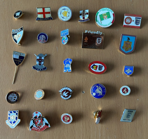 Football badges off - football, x