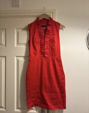 Ted Baker Red Dress Size 1 (UK