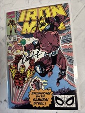 Iron Man #257 2X SIGNED ROBERT