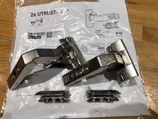 IKEA UTRUSTA Hinges x2 Soft Close 95° Metod Kitchen Corner Cabinet 806.073.73