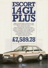 Ford Escort 1.4 GL Plus 5-dr