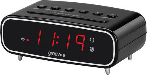 Digital alarm clock with - clock,