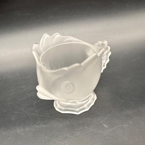 Vintage fostoria glass fish - vintage,