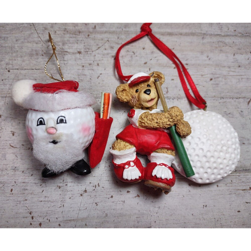 Vintage golf christmas - 2,