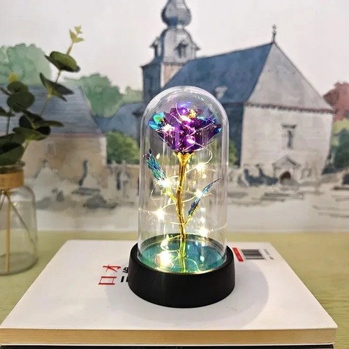 Galaxy forever rose flower led - galaxy,