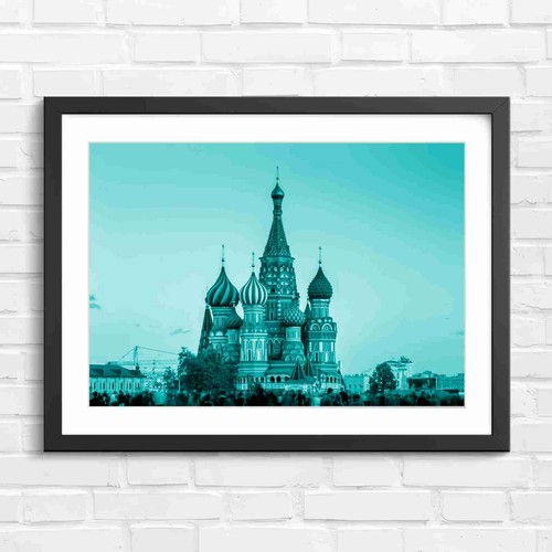 Saint basil cathedral - saint, sunset