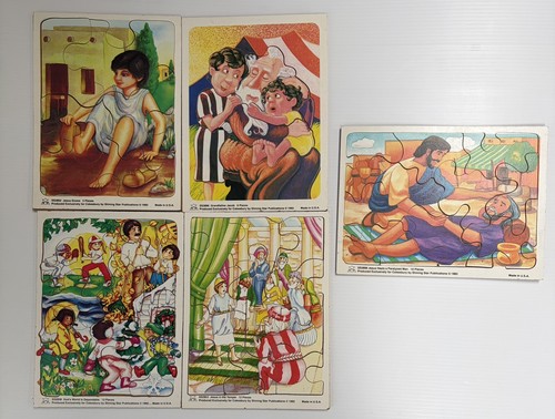 Vtg puzzles cokesbury - puzzles,