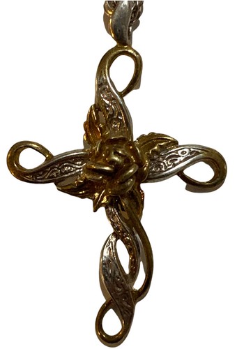 Gorham sterling silver cross - gorham,