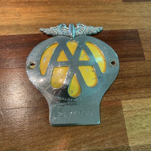 Vintage car badge - car,