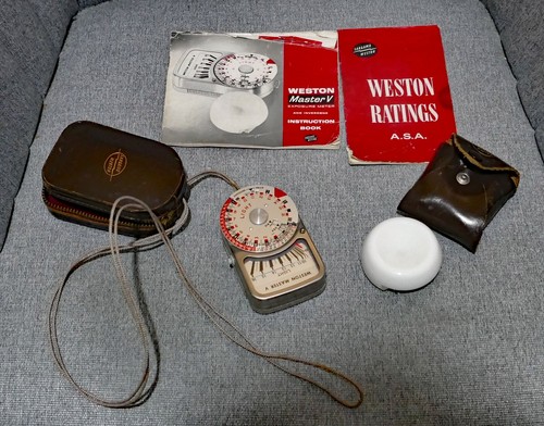 Weston master exposure meter - master, v