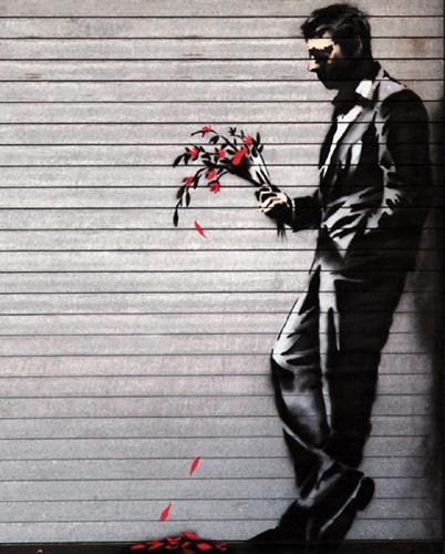 Banksy wither open edition - banksy,