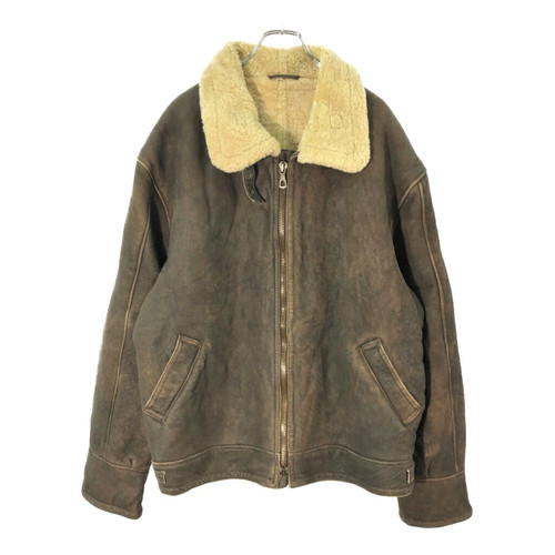 Flight leather jacket - b-3,