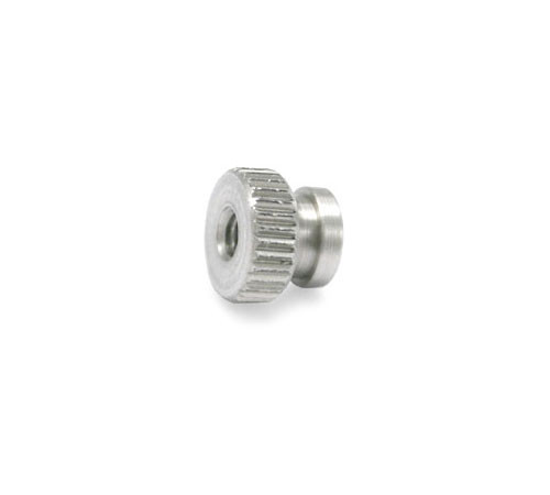 Stop rod nut silver - nut, plated