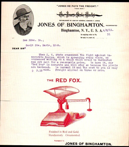 1911 jones binghamton - 1911, of