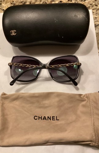 Chanel sunglasses black - chanel,