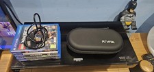 PS Vita + 5 Games And Case 4gb