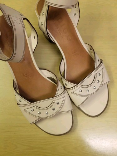 Ladies creamy leather - ladies,