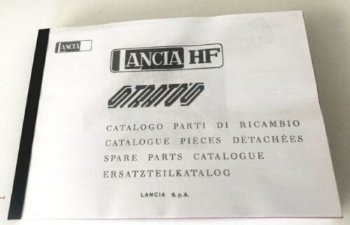 Lancia stratos spare parts - lancia,
