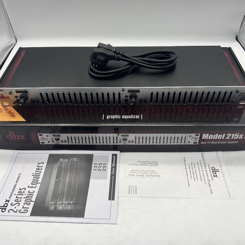 Dbx 215s dual channel band - 215s, 15-band