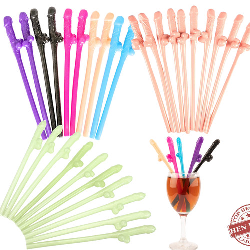 Hen party willy straws - party,