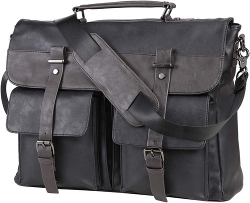 Leather messenger bag for men - messenger,