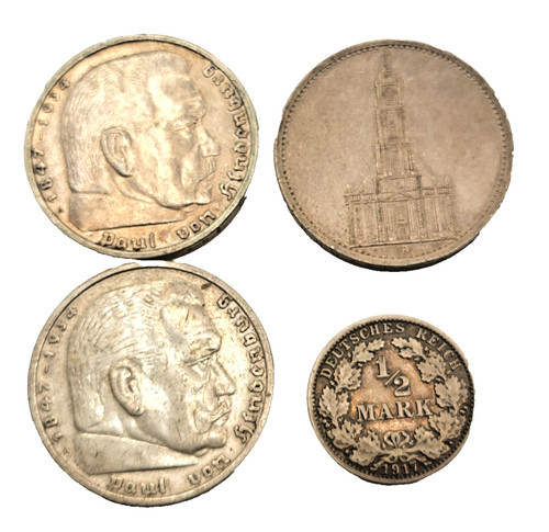 Lot german silver - 4,