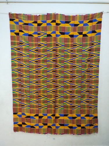 Vintage kente fabric ashanti - vintage,