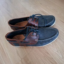 Barbour Navy Blue And Brown