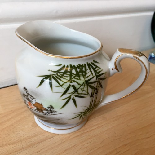 Vintage chinese milk jug - chinese, hand