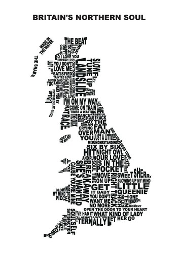 Northern soul print wigan - northern, print,