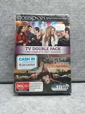 NEW:  GOSSIP GIRL & VAMPIRE DIARIES Season 1 DOUBLE PACK DVD SET Region 4 PAL
