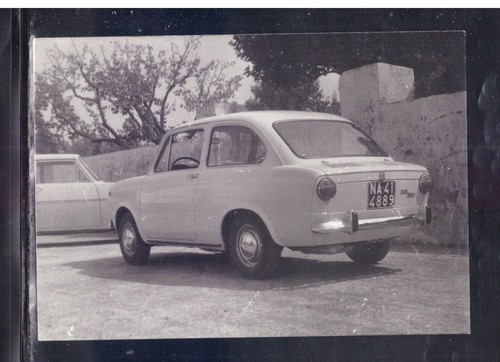 Photograph photo car fiat - fiat, 850