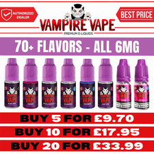 Vampire Vape E Liquid 10ml |