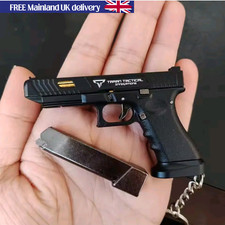 G34- Keychain , Keyring , Mini Gun Keyring , Removable Clip. Cool Gift Idea