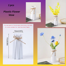 Plastic flower vase creative - plastic,