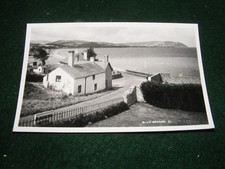 Vintage postcard blue anchor - blue,