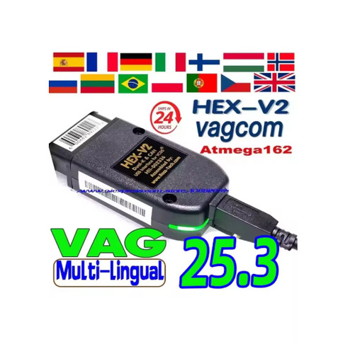 Vcds vagcom hex obd2 - hex, v2