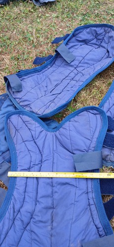 Blue quilted fabric - fabric, horse