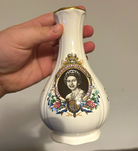 Palissy ceramic decanter - ceramic, queen