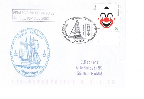 Ship mail frame schooner - , mare