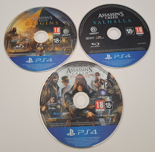 Assassin creed ps4 - 3x, assassin's